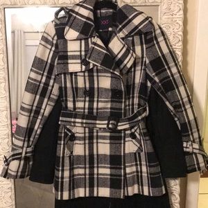 Wool trench coat